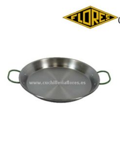 PAELLERA ACERO PULIDO