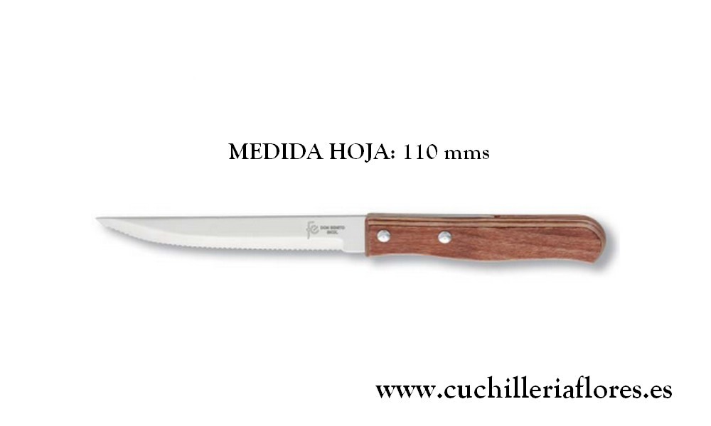 CUCHILLO DE MESA CON SIERRA