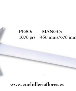 HACHA DE CÁMARA INOX CON SOPORTE