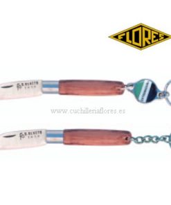 NAVAJA CORTE RECTO INOX LLAVEROS