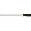 CUCHILLO JAMONERO ESTRECHO CON ALVEOLOS
