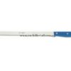 CUCHILLO JAMONERO ESTRECHO CON ALVEOLOS (AZUL)