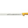 CUCHILLO JAMONERO ESTRECHO CON ALVEOLOS (ANTIDESLIZANTE)