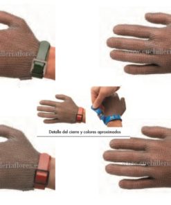 GUANTES ANTICORTE ACERO INOX