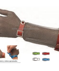 GUANTES DE ANTEBRAZO ANTICORTE DE ACERO