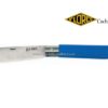 NAVAJA TAPONERA INOX MANGO FIBRA AZUL
