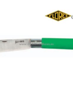 NAVAJA TAPONERA INOX MANGO FIBRA VERDE