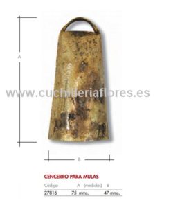 CENCERRO PARA MULA