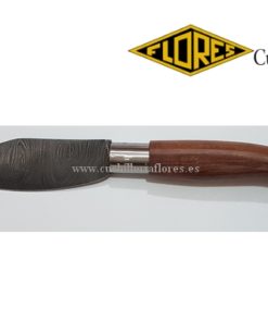 NAVAJA ARTESANA DE ACERO DAMASCO