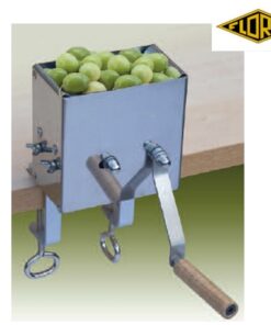 MÁQUINA INOX DE RAJAR ACEITUNAS CON SOPORTE